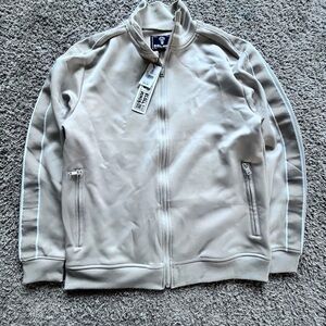 Rebel Minds Cream Track Jacket & Joggers Set Men’s XL